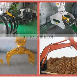 Hitachi Ex120 Wooden Grapple, Log Grapple for Excavator thumbnail-5