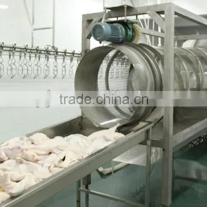 Halal Chicken Slaughter Line / Water Dropping Machine thumbnail-1