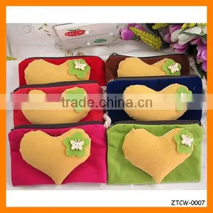 Newest Love Bow Fabrics Woman Coin Wallet Wholesale ZTCW-0007 thumbnail-1