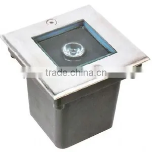 1W 3W 12v Led Underground Light IP65 Aluminium+Stainless Steel ce 2013 12v 24v 230v RGB White Warm White Outdoor thumbnail-1