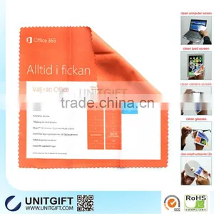 230gsm Microfiber Eyeglass Cleaning Printed Cloth thumbnail-3