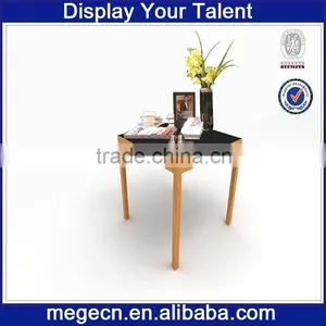 Garment Shop Promotional Furniture Glass Gondola Clothing Fixture thumbnail-3
