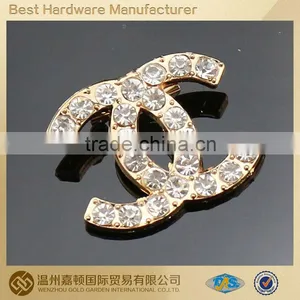 Classic Design Rhinestone Brooch for Belt Decoration thumbnail-1
