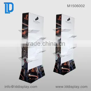 Cardboard Floor Display Stand for Shoes thumbnail-1