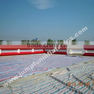 22x14 Meter Inflatable Human Soccer Field Commercial Hire Adults Football Fields Wholesale thumbnail-3