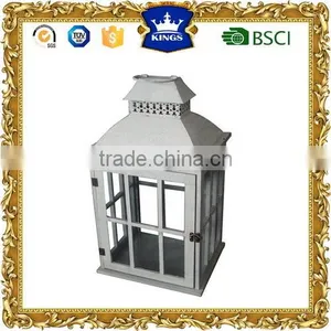 Fancy Shape Best Selling Wooden Candle Lanterns for Garden Decor thumbnail-1