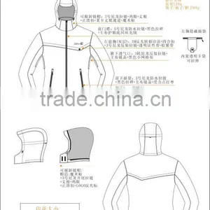 Stylish Warm Crane Snow Ski Wear thumbnail-1