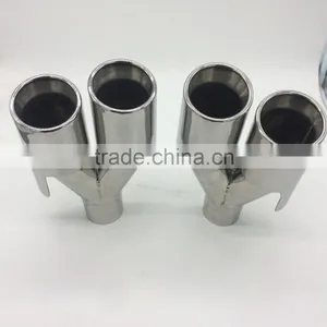 Stainless Steel Exhaust Tip Suitiable for BMW With Logo thumbnail-4