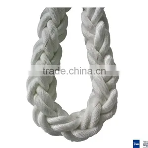 8 Strand White Color Nylon/polyamide Mooring Rope thumbnail-1
