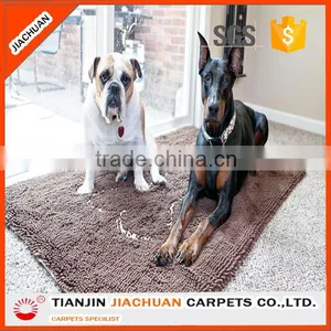 80% Polyester 20% Polyamide Chenille Microfiber Food Feeding Pet Mat thumbnail-3