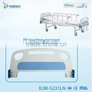 Modern Manual Two Cranks Cheap Simple Foldable Hospital Bed Design thumbnail-1