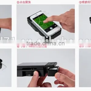 New Design Mobile Digital Microscope Portable Mobile Phone Cellphone Tablet Zoom Microscope 200 Times for Primary and Secondary thumbnail-3