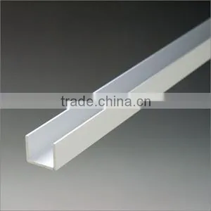 China Factory Window and Door u Shaped Aluminium Extrusion Profile thumbnail-1