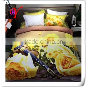 100% Cotton 3D Reactive Printed Bedding Sets thumbnail-6