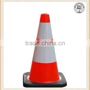 PVC Traffic Cone With Reflective Tapes thumbnail-1