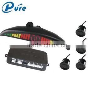 4 Sensors Electromagnetic Parking System LED Display Radar Detection System Sensor thumbnail-5
