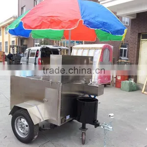Mobile Hot Dog Vendor Cart For Sale thumbnail-2