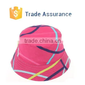2015 Ladies Womens Colorful Bucket Hat , Summer Printing Bucket Hat, Bucket Sun Hats Caps Wholesale thumbnail-6