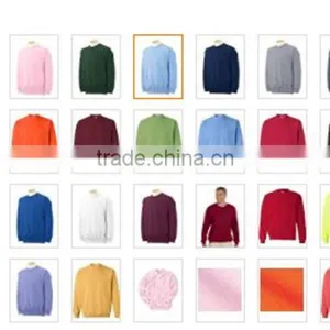 Men's Heavy Blend Fleece Crew Pullover Sweatshirt Hoody thumbnail-6
