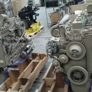 Cummins Diesel Engine 6CTAA8.3 With Clutch for Water Pump thumbnail-2