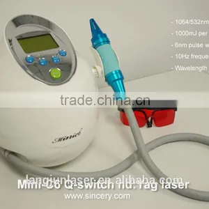 Tattoo Removal System Touch Screen Mini Super ND Yag Laser Machine With Factory Price Q Switch Laser Tattoo Removal thumbnail-1