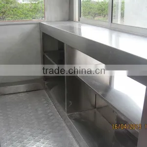 JX-FR220H Nice Color Mobile Fryer Food Cart Trailer for Sale thumbnail-6