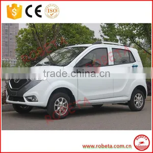 Automobile Energy Saving 4 Wheels Electric Sedan Car for Passenager Made in China thumbnail-1