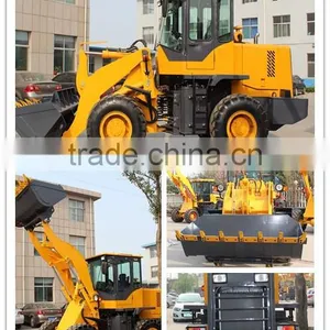 Diesel Engine Mini Garden Tractor 2.5 Ton Wheel Loader for Sale thumbnail-3