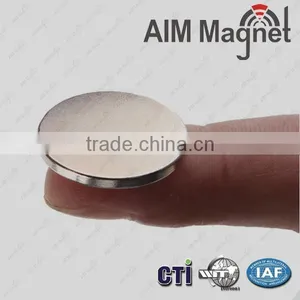 ISO/Reach,RoHs Thin Small Disc/cylinder N52 Neodymium Magnet thumbnail-6