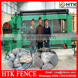 Heavy Good Quality Hexagonal Mesh Machine/gabion Mesh Machine thumbnail-1