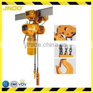 1 Ton Moved Type Electric Chain Hoist Used on Jib Crane thumbnail-1