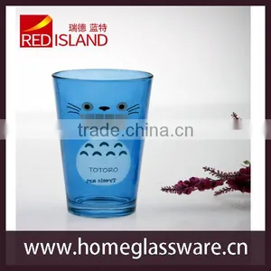 Glass Manufactory Supply Design Color Tumbler Drinking Glass Cup thumbnail-1