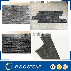 Nero Marquina Marble Cultured Stone Cladding thumbnail-1
