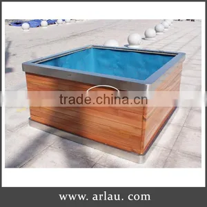 Arlau Large Flower Pots Wholesale, Wooden Plant Containers thumbnail-2