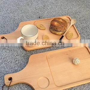 Wholesale Beech Wood Cutting Board Bread Board thumbnail-6