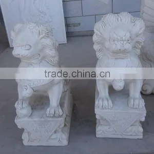 Chinese Style Lion Statue for Garden Decoration thumbnail-1