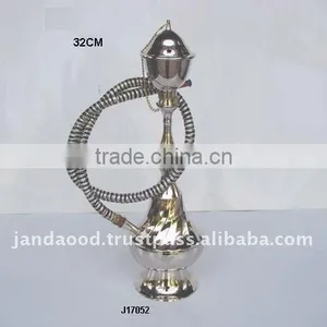 Hookah Made in Brass One Outlet and Other Finishes Like Nickel Plated Also Available thumbnail-1