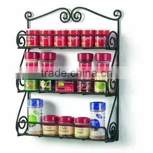 Cabinet or Wall Mounted Spice Rack Storage Organizer thumbnail-1