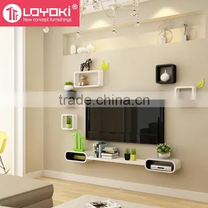 Cheap Modern Wooden tv Stand Pictures Wooden Lcd TV Cabinet thumbnail-4