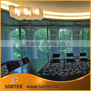 High Quality Honeycomb Decorative Metal Wire Mesh Drapery Window Curtain thumbnail-1