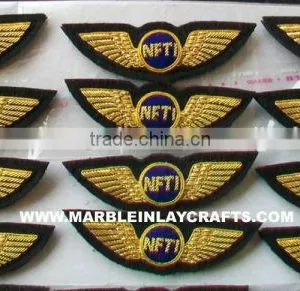 Zari Hand Embroidery Indian Badges thumbnail-1