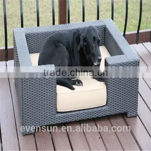 Super Popular PE Rattan Cute Dog Bed thumbnail-2