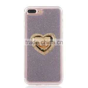2017 New Hot Sales High Quality Diamond Finger Holder Phone Case for IPhone 7 Plus thumbnail-6