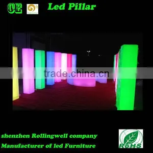 Decorative Lighted Columns Led/ Led Column Decorative Roman Columns thumbnail-2