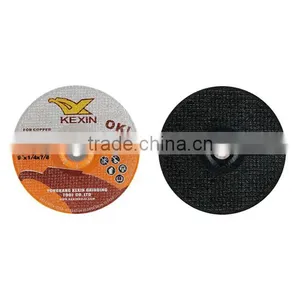 230*6*22.2mm Depressed Center Resin Bonded Grinding Wheel for Aluminum thumbnail-2
