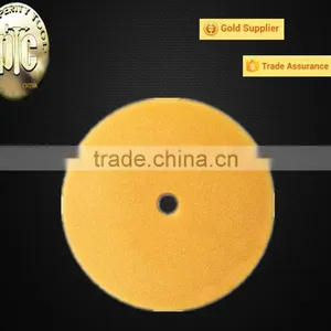 9" Orange Foam Polish Pad thumbnail-1