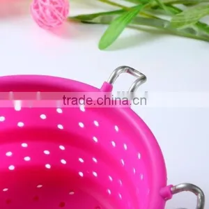 Silicone Food Strainer Food Steamer Combo Colander ,The Magic Strainer thumbnail-4