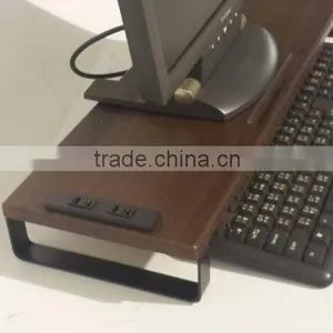 Perdurable Metal Legs for Wooden Computer Desktop Monitor Riser Stand thumbnail-5