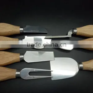 Cheese Knives With Wooden Handle Cheese Spreader Knife Cheese Spreaders Knife thumbnail-3