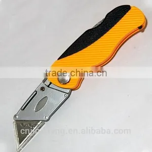 2017 Plastic With Rubber Grip Handle Olfa Knife 3 PCS Auto Loading Blade Utility Knife thumbnail-2